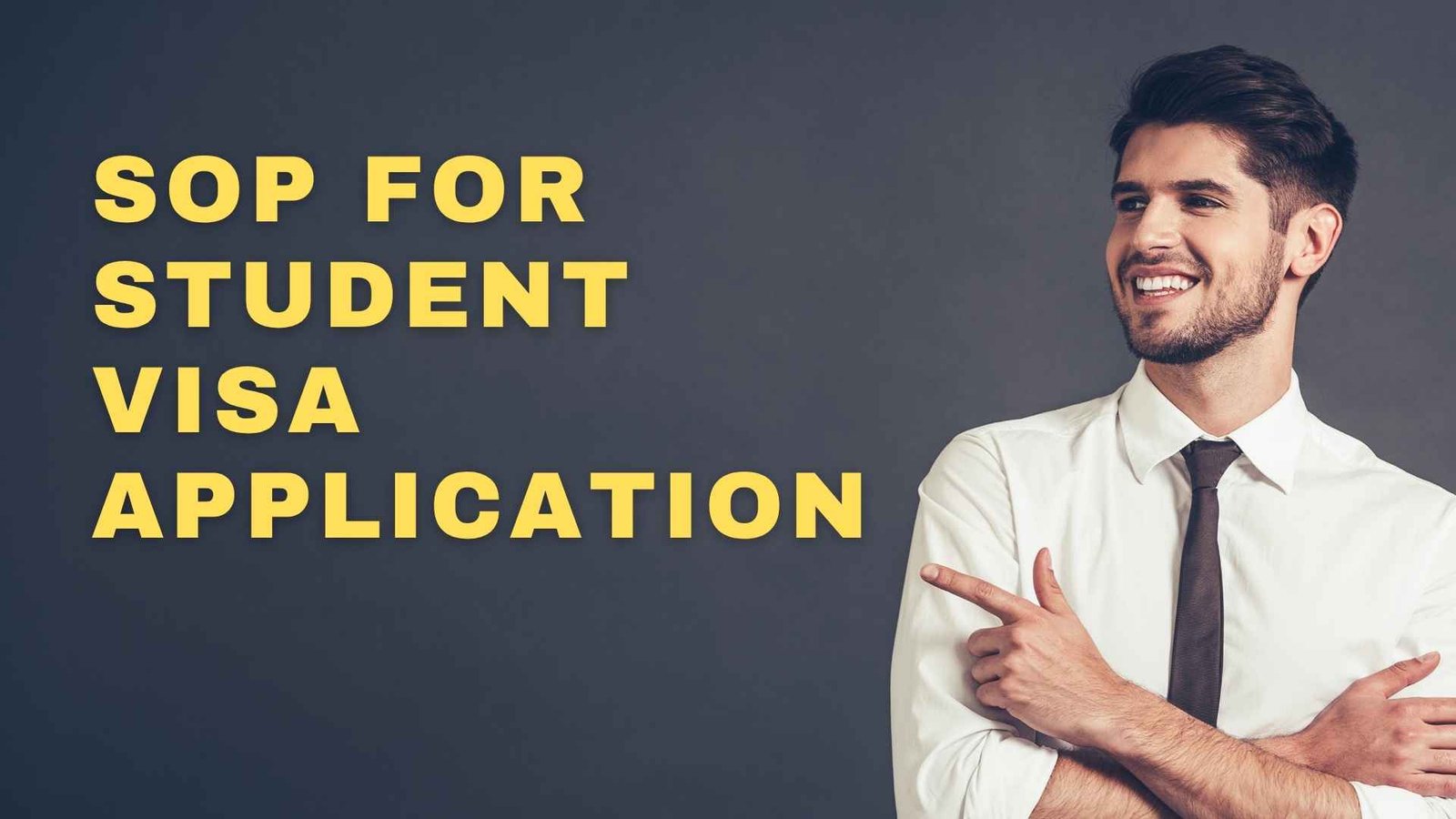 How to Write an SOP for Student Visa Application.