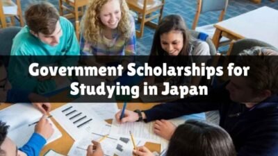 Government Scholarships for Studying in Japan