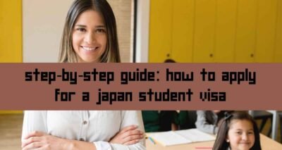 Japan student visa 2025
