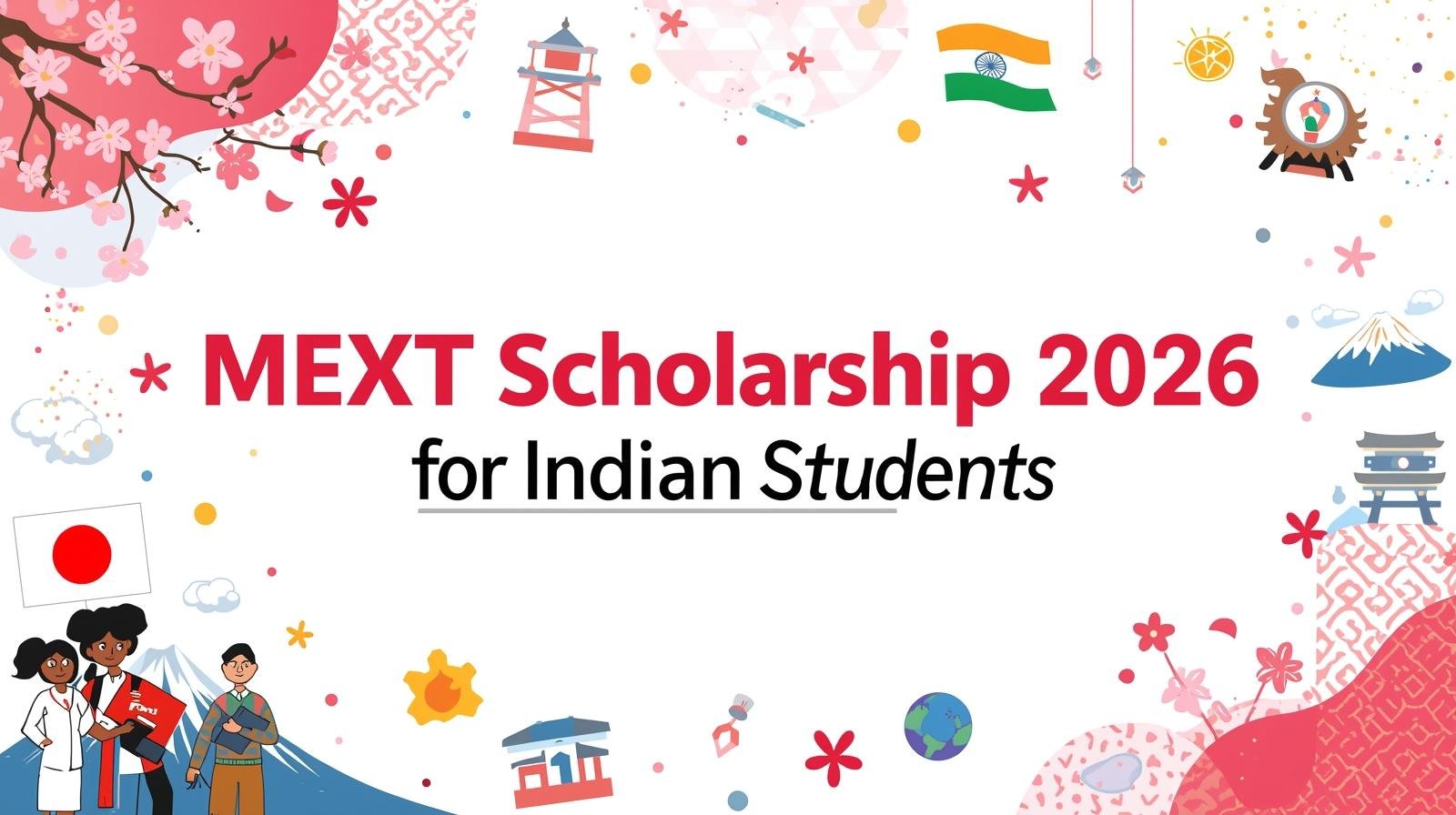 MEXT Scholarship 2026 for Indian Students – Requirements, How to Apply