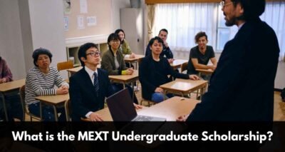 What is the MEXT Undergraduate Scholarship?
