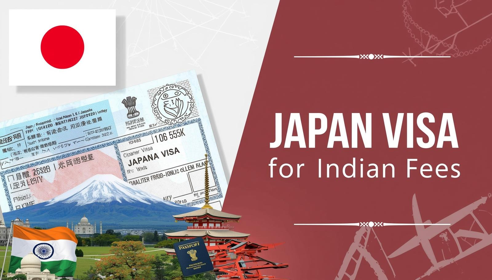 Japan Visa for Indian Fees Complete 2025 Cost, Process & Documents Types